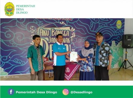 SEJUMLAH 104 SERTIFIKAT TANAH KEMBALI DIBAGIKAN DI BALAI DESA DLINGO